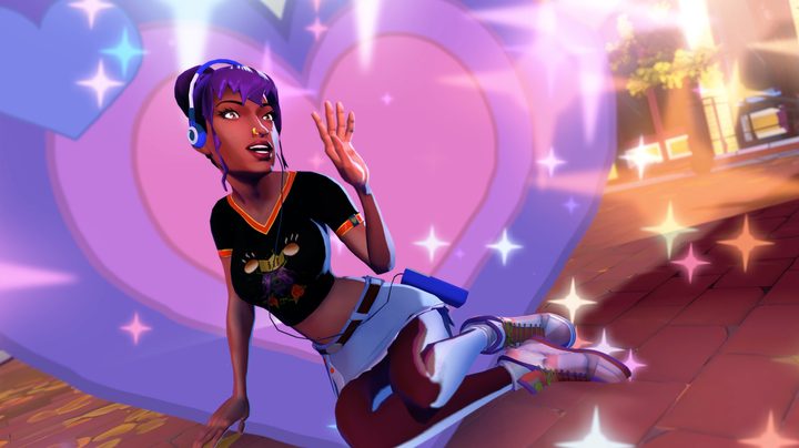 Jala assumes a flirty pose in Thirsty Suitors.