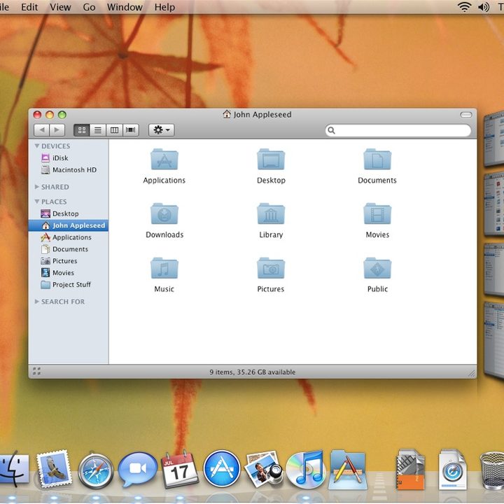 The prototype of Apple's Stage Manager.