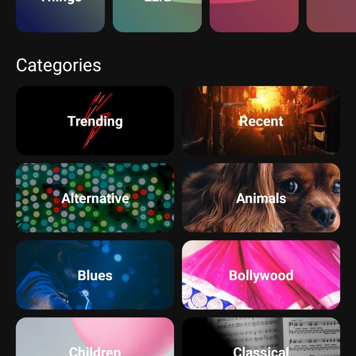 Zedge app ringtones.