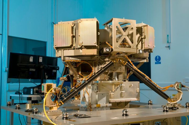 MIRI Flight Instrument Undergoing Alignment Testing