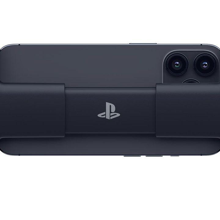 The Backbone One - PlayStation Edition from the back.