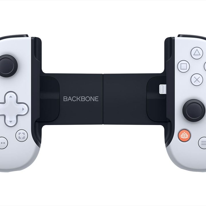 The Backbone One - PlayStation Edition with no phone inside it.