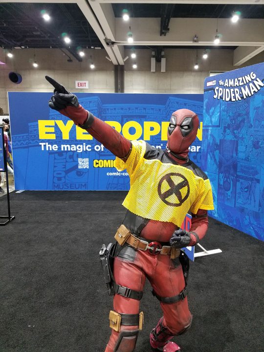 X-Men trainee Deadpool.