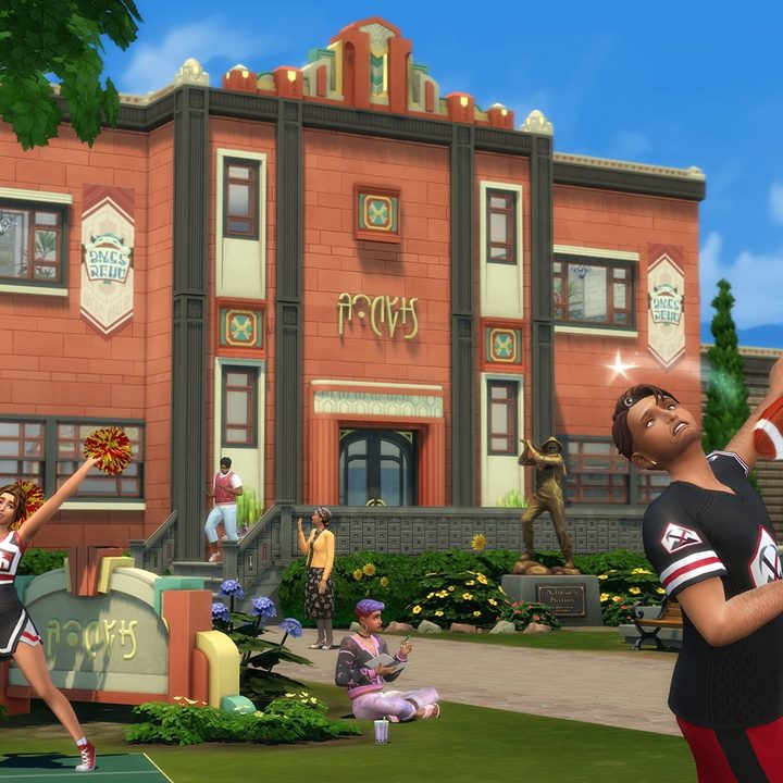 Sims attend high school in The Sims 4: High School Years.