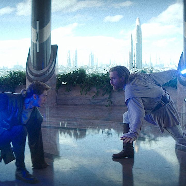 Hayden Christensen and Ewan McGregor in Obi-Wan Kenobi.