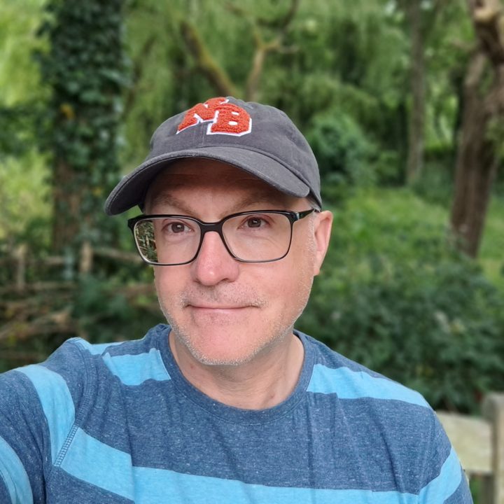 Portrait selfie taken with the Samsung Galaxy A53.