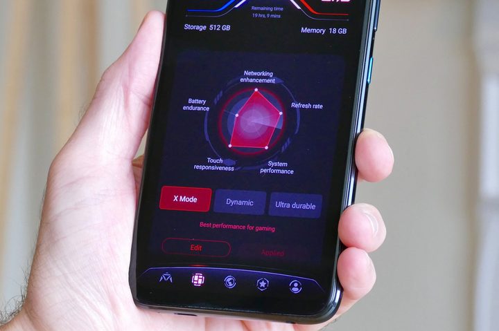 Asus ROG Phone 6 game enhancements