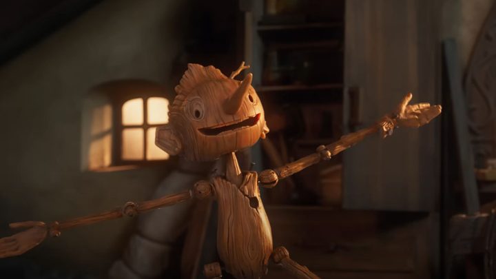 There are no strings on Guillermo del Toro's Pinocchio.