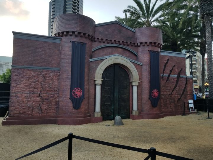 House of the Dragon activation from Comic-Con.