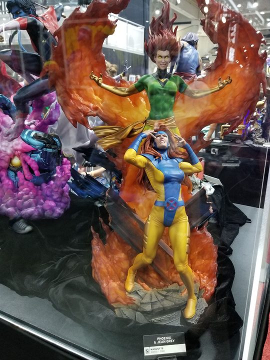 The Phoenix and Jean Grey.