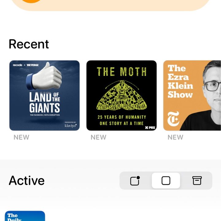 Overcast app.