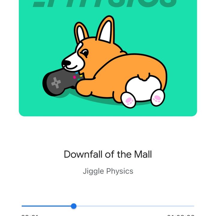 Google Podcasts app.