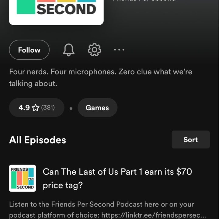 Spotify app.