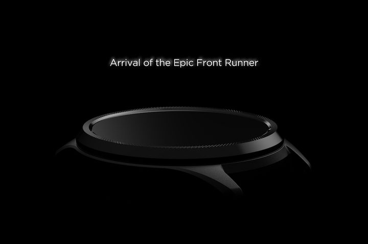 Teaser image showing the next Mobvoi TicWatch model.