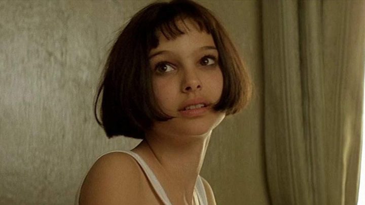 Mathilda looking curious in The Professional