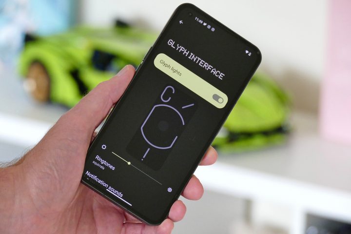 Option to activate the Glyph Interface on the Nothing Phone 1.