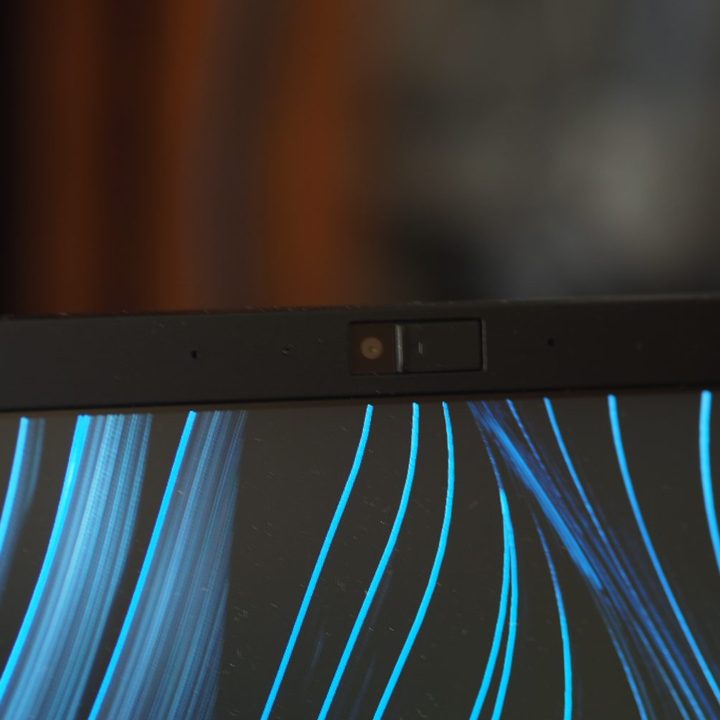 VAIO FE 14.1 front view showing webcam.