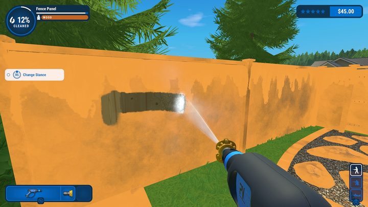 PowerWash Simulator player highlighting their surroundings.