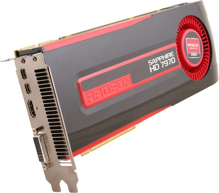 The AMD Radeon HD 7970.