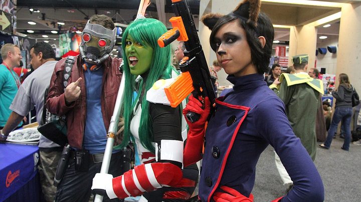 Fans at San Diego Comic-con.