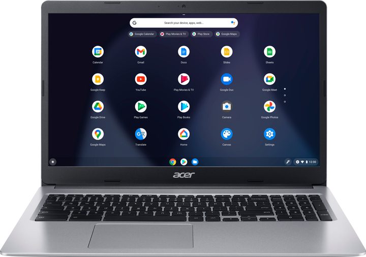 Acer 315 Chromebook on a white background.