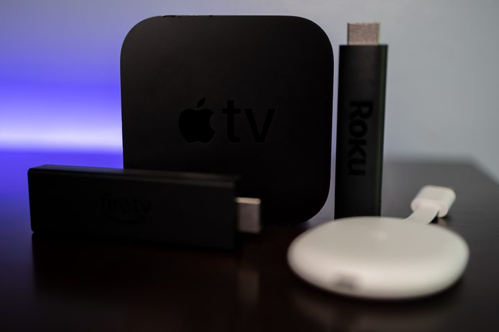 Apple TV, Roku, Amazon Fire TV and Chromecast With Google TV.