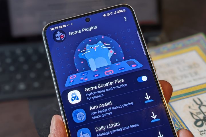 Game Plugin on Samsung Galaxy S22