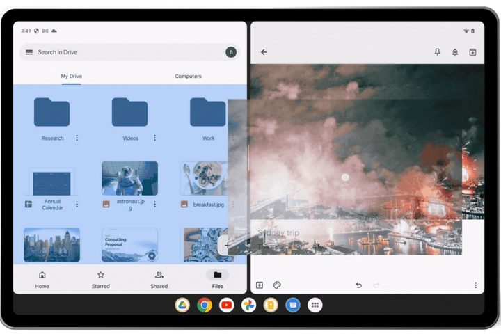 Multi-window support for Drive on Android