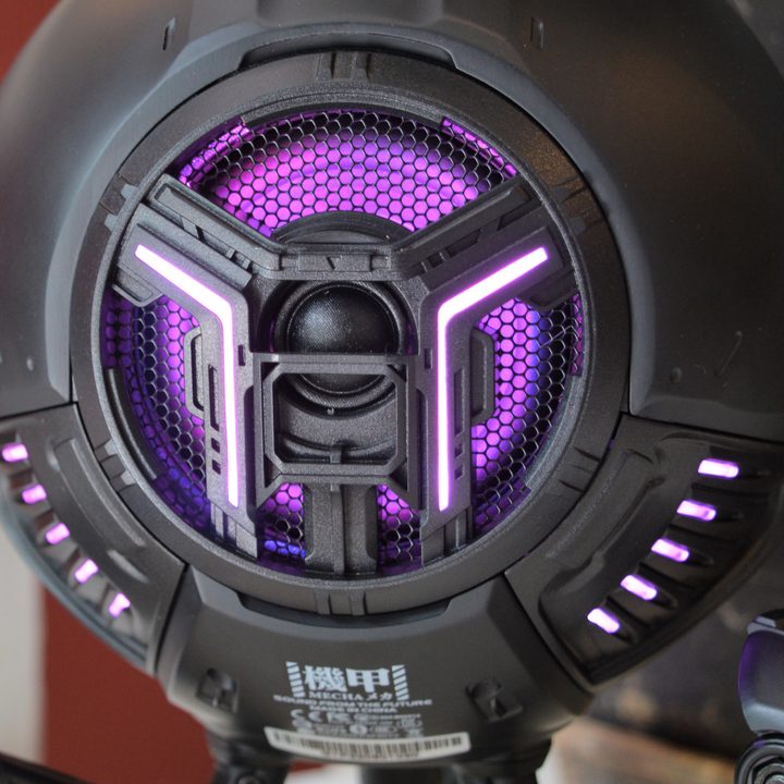 Gravastar Mars Pro using purple LED.