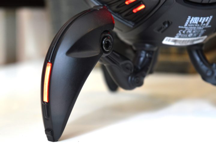 Gravastar Mars Pro leg close-up.