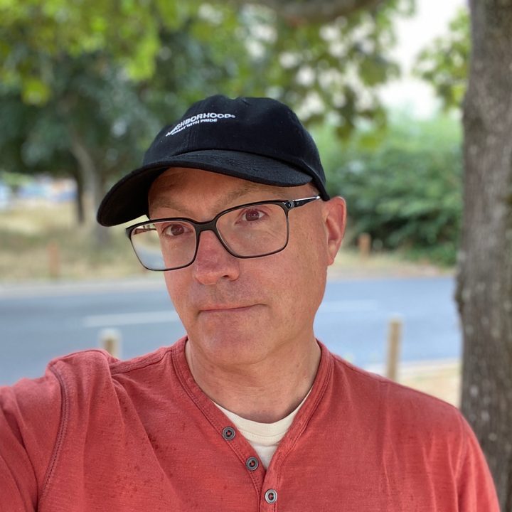 iPhone 11 portrait selfie photo.