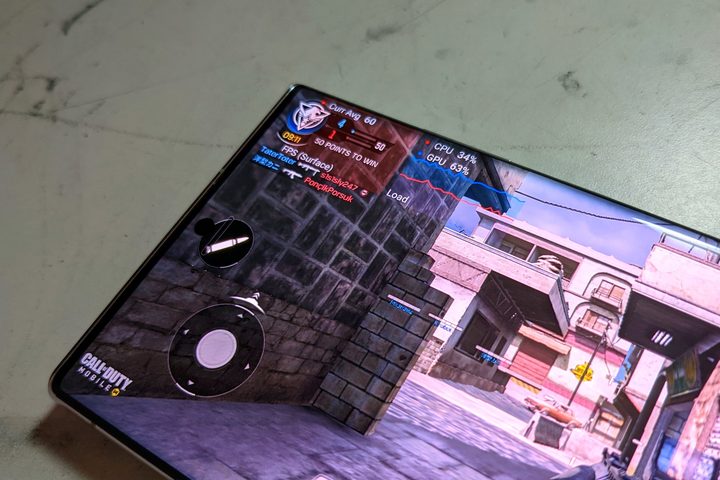 Samsung Galaxy S22 game stats