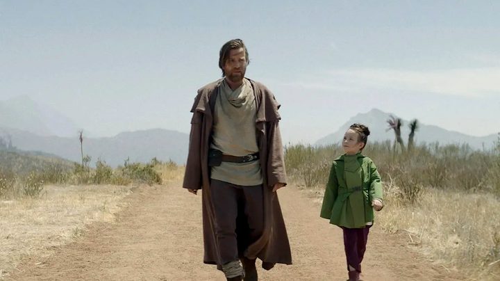 Ewan McGregor and Vivien Lyra Blair in Obi-Wan Kenobi