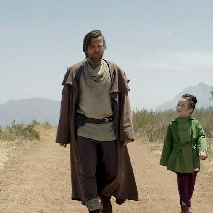 Ewan McGregor and Vivien Lyra Blair in Obi-Wan Kenobi