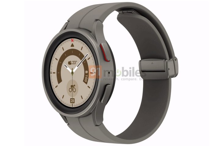 Leaked render of Samsung Galaxy Watch 5 Pro