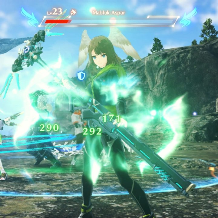 A character gets healed in Xenoblade Chronicles 3.