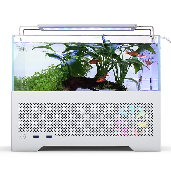 The Metal Fish Y2 PC aquarium