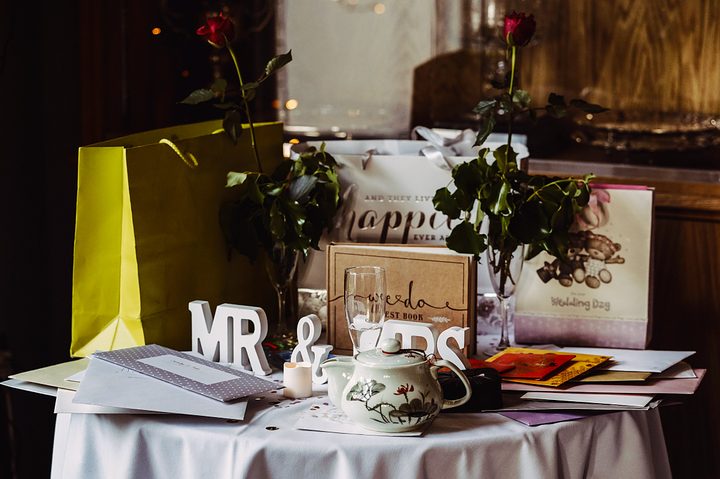 A nice collection of wedding gifts might arrive when you register.