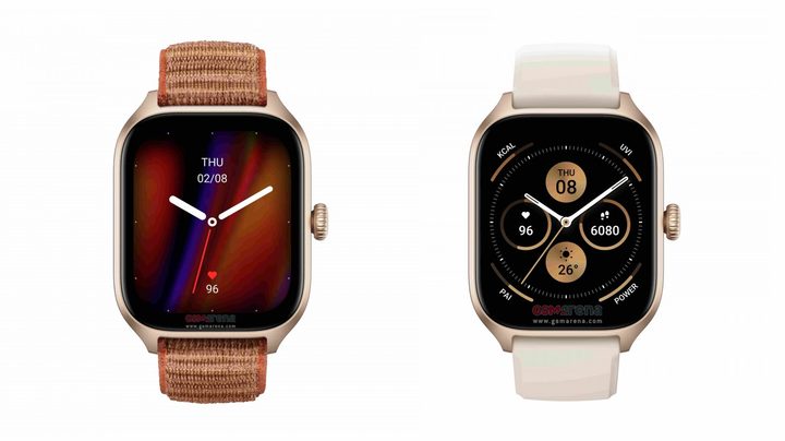 Smartwatch on a white bg