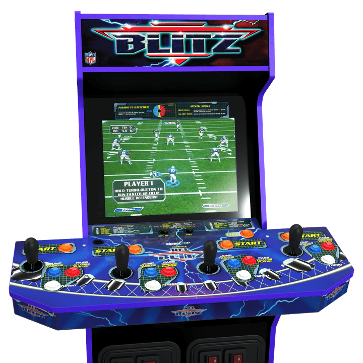 NFL Blitz arcade cabinet
