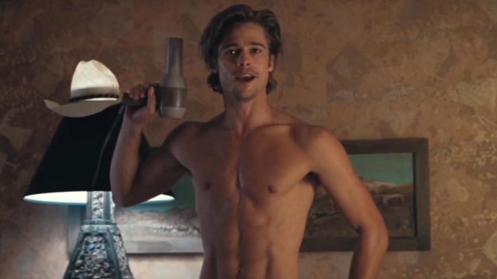 Brad Pitt in Thelma and Louise.