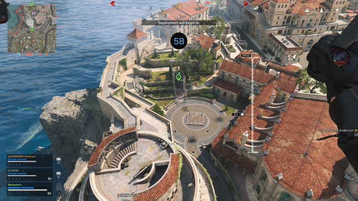 Terraces on Fortune's Keep in Warzone.