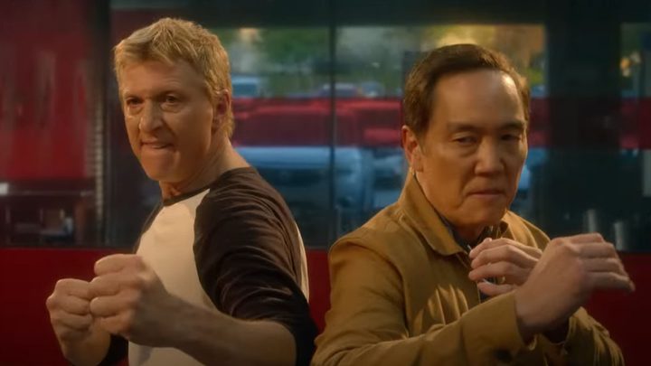 Johnny Lawrence and Chozen Toguchi in Cobra Kai season 5.