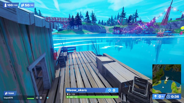 Lake in Fortnite.