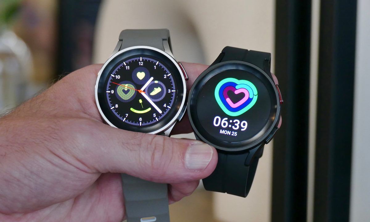 Samsung Galaxy Watch 5 Pro colors.