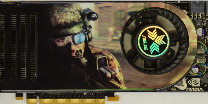 The GeForce 8800 GTX.