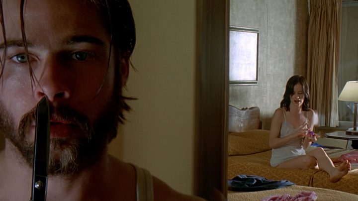 Brad Pitt and Juliette Lewis in Kalifornia