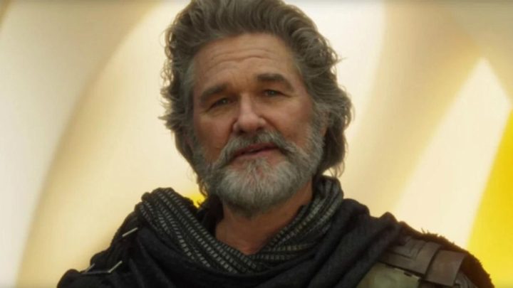 Ego smiling in Guardians of the Galaxy Vol. 2.