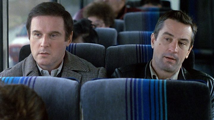 Charles Grodin and Robert De Niro in Midnight Run.
