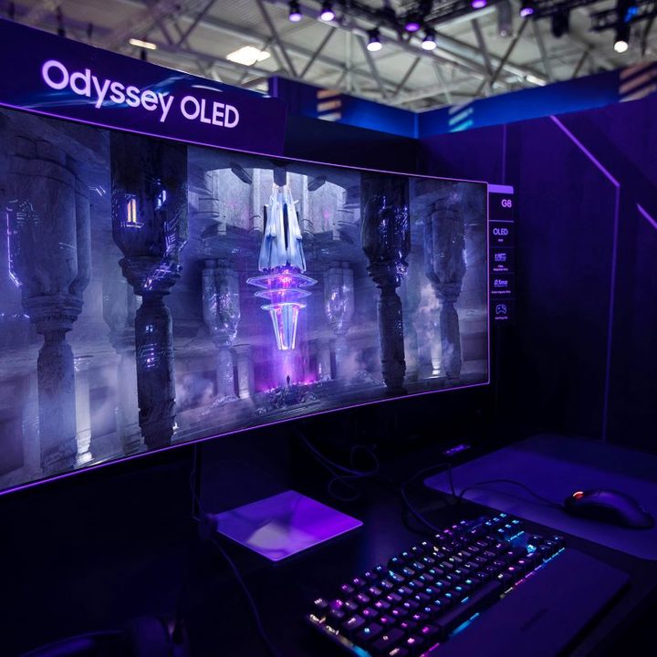 The Samsung Odyssey OLED G8 was announced at IFA on Wednesday in Berlin, Germany.